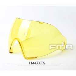 Lente para máscara FMA F1 amarillo FM-G0009