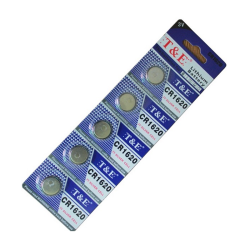 Pila de botón CR1620 2 PACK (10 unidades)