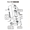 Repuesto HFC Labio para cargador GAS G17 HG-184-9 73M R10 186-3