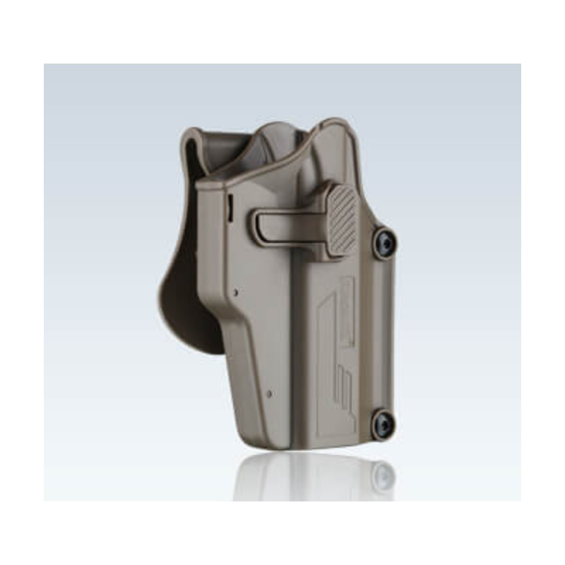 Pistolera Amomax Per-Fit™ Universal - FDE | LEFT HAND AM-UHLF