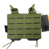 Conquer Double Rifle Mag Pouch OD