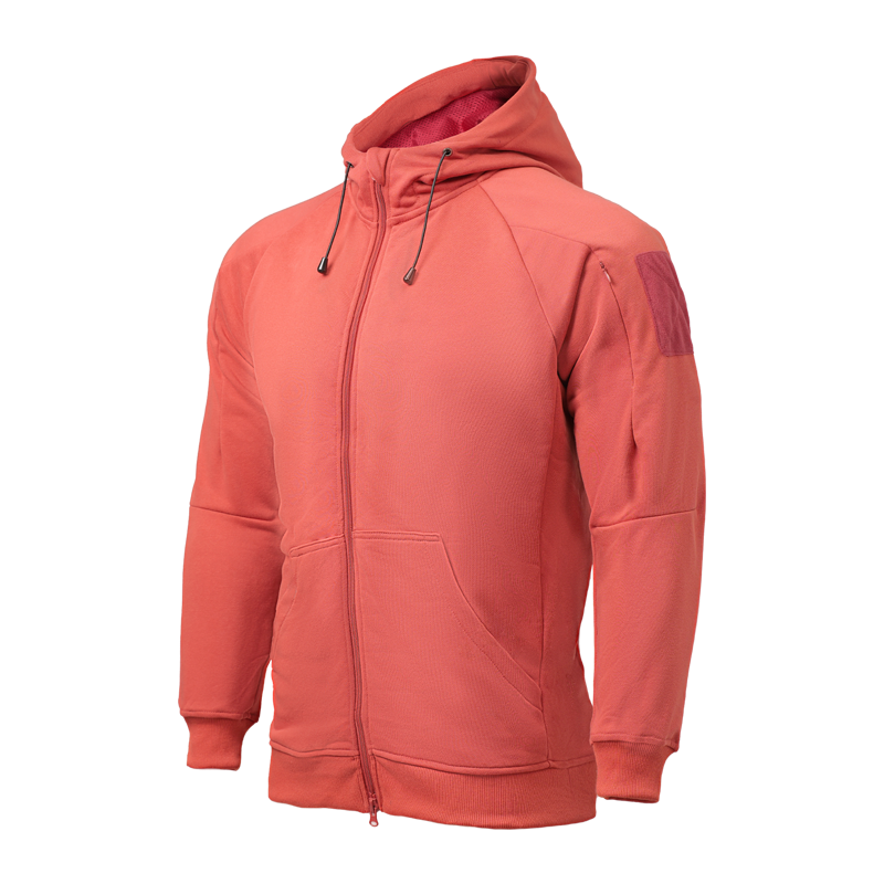 CONQUER FULLZIP TACTICAL HOODIE - RED XS